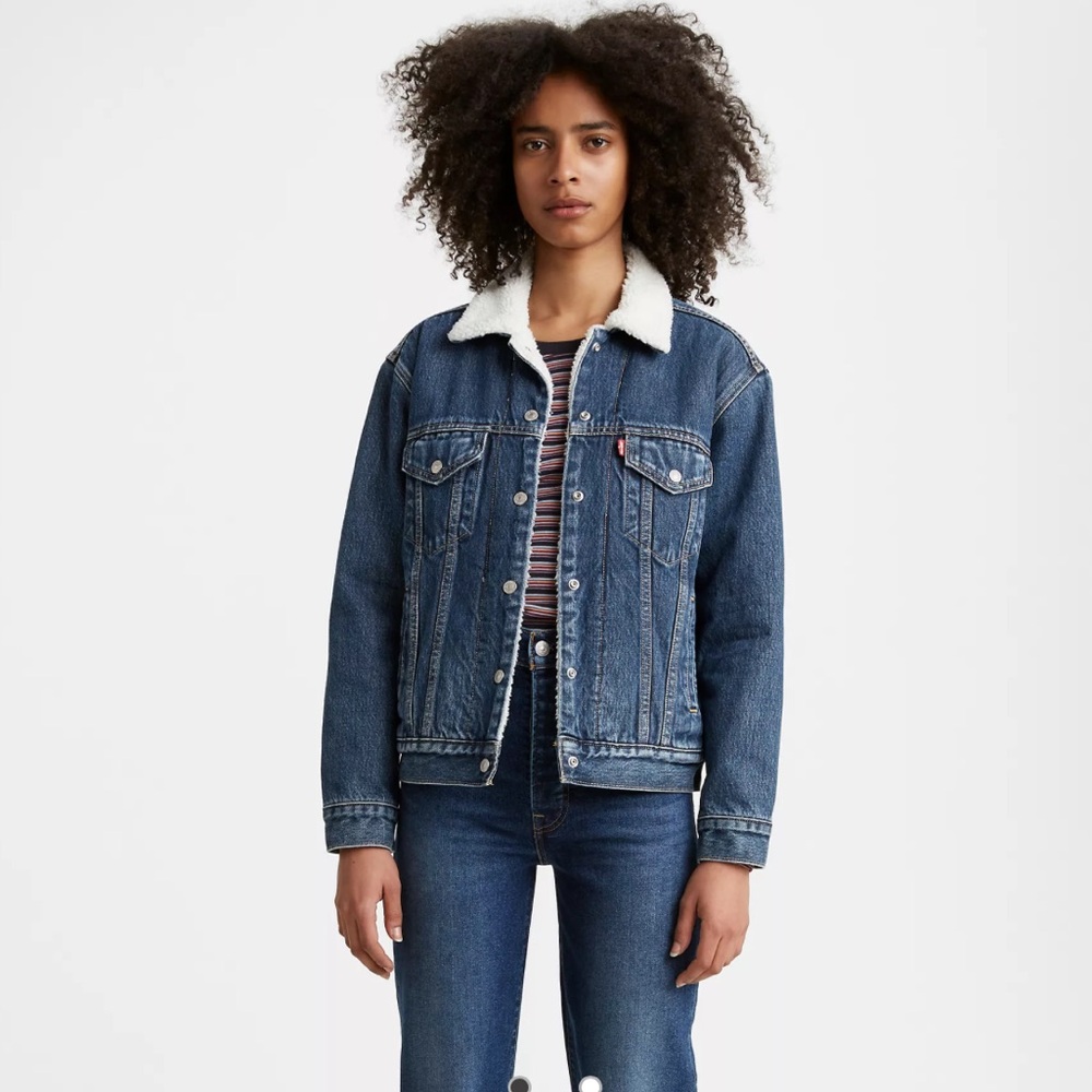 Levi’s Ex-Boyfriend Sherpa Trucker Jacket